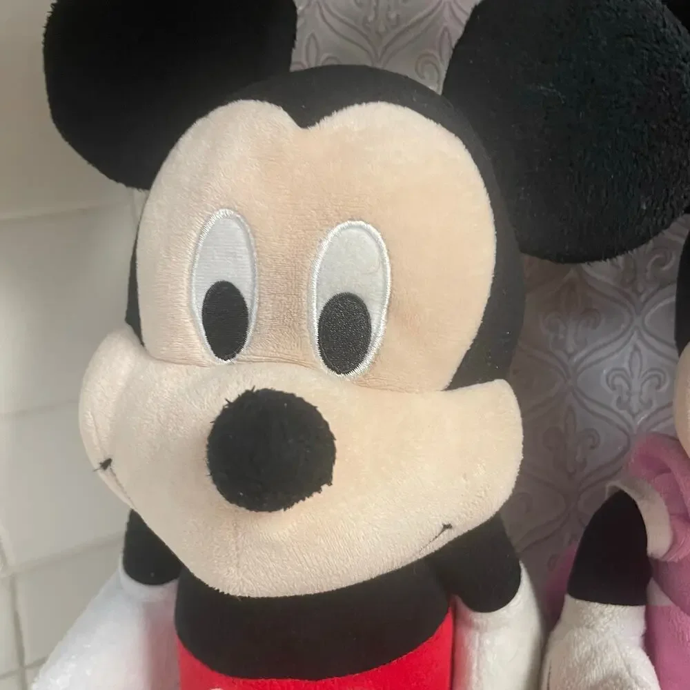Disney Mickey Mouse Minnie Mouse Plush Lot Stuffed Characters